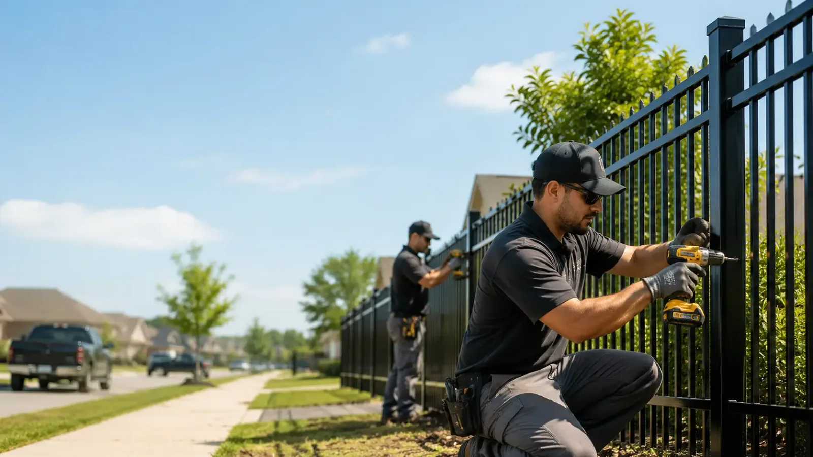 Metal Fence Installation in Hurley, MO